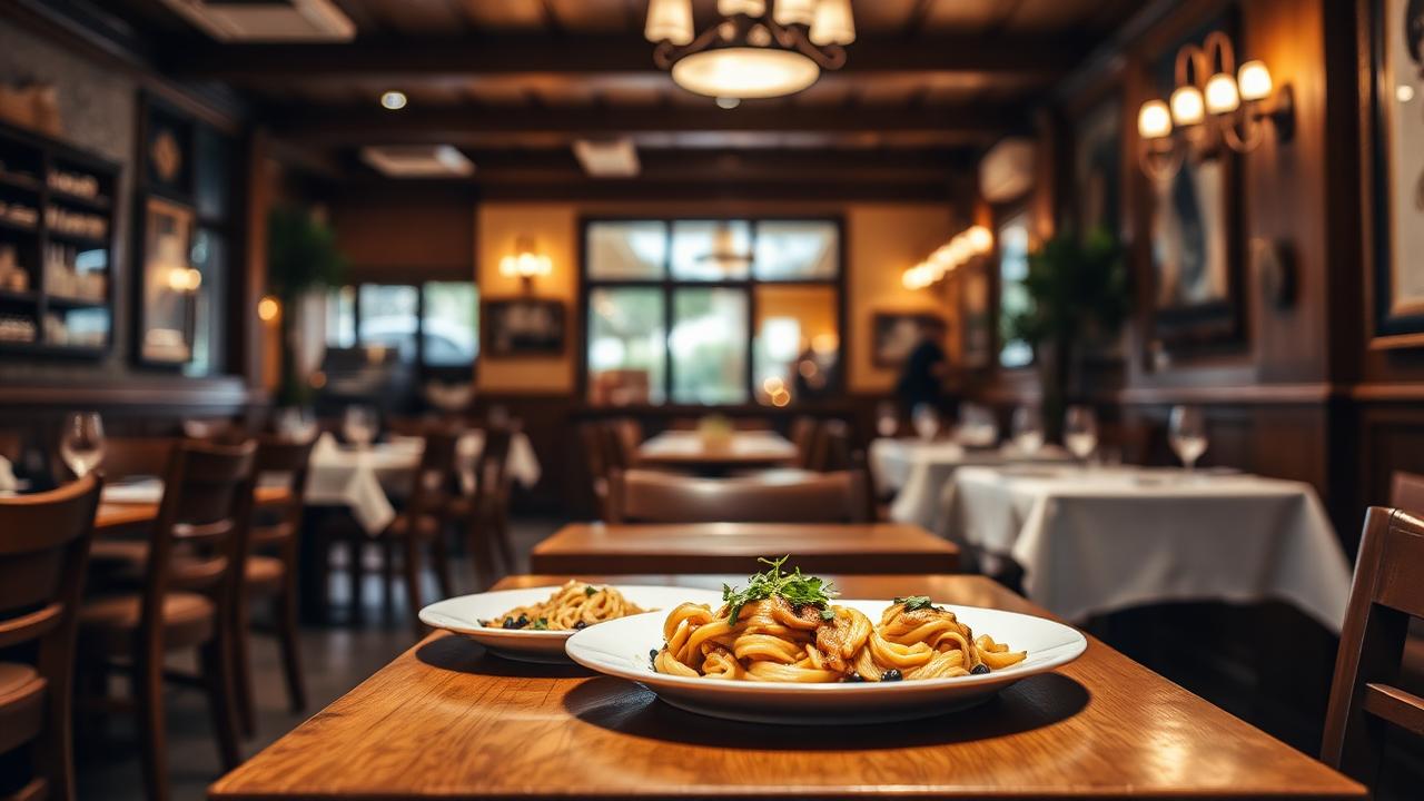 Sala interna del Ristorante La Piazza